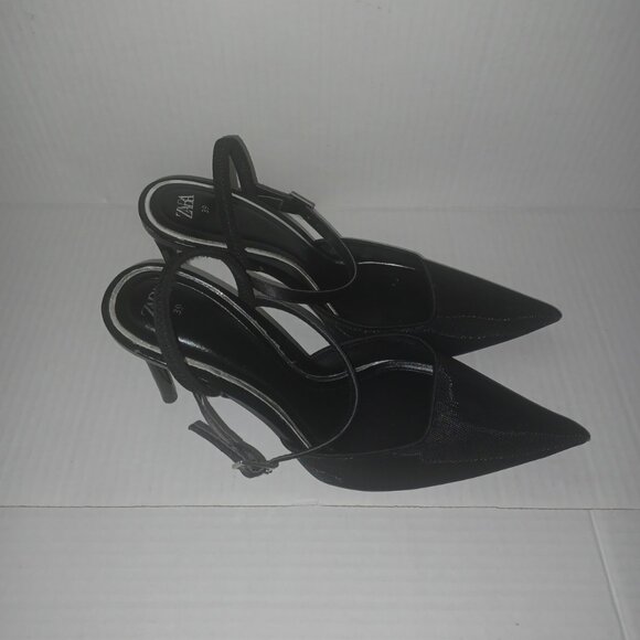 ZARA HELLED MESH SHOES - Picture 8 of 11